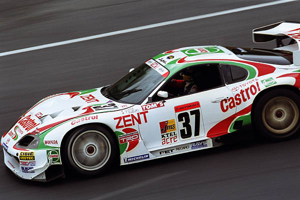 エブロカストロールトムススープラ 2000 1/43 エブロ 43110 カストロール トムス スープラ JGTC 2000#36